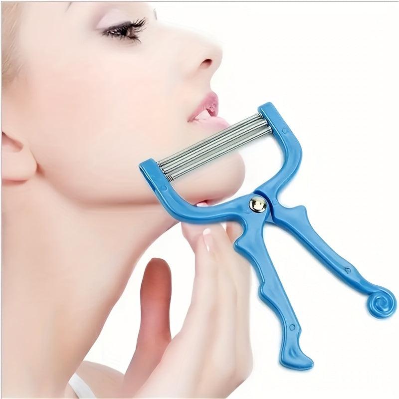 Portable Spring Facial Threading Epilator for Smooth Skin