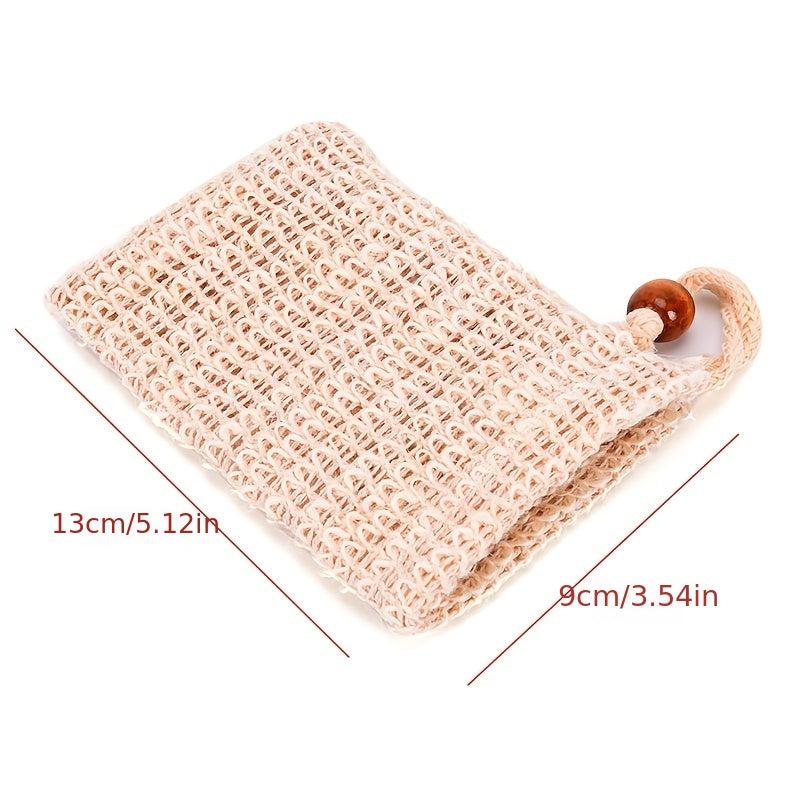 Sisal Soap Saver Pouch: Skin-Friendly & Durable