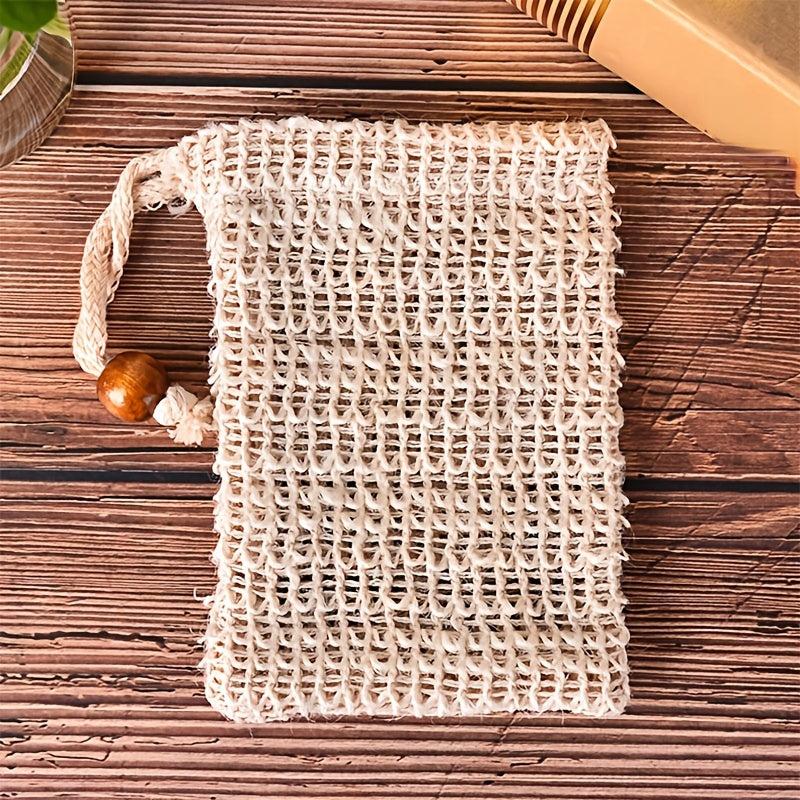Sisal Soap Saver Pouch: Skin-Friendly & Durable
