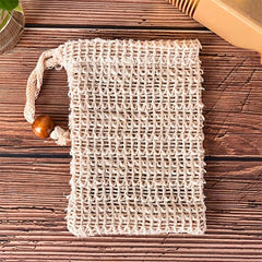 Sisal Soap Saver Pouch: Skin-Friendly & Durable
