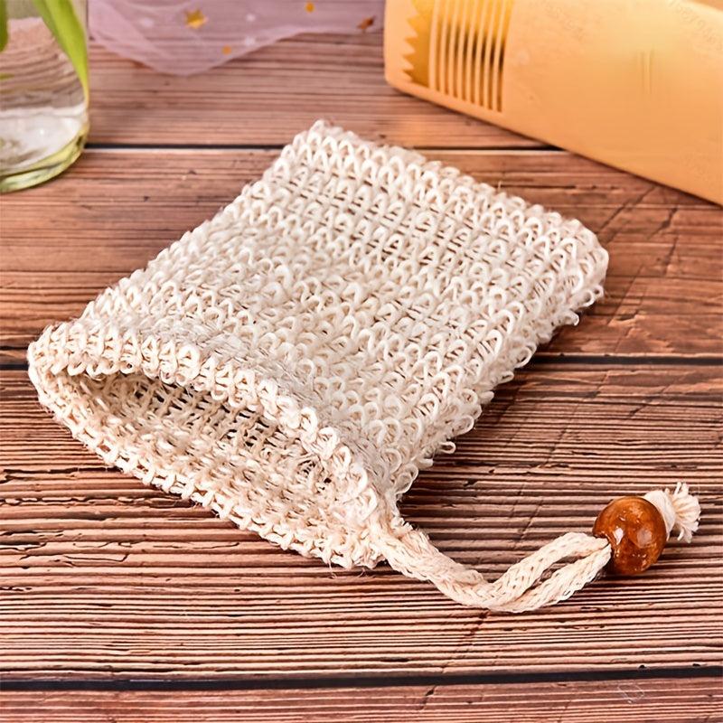 Sisal Soap Saver Pouch: Skin-Friendly & Durable