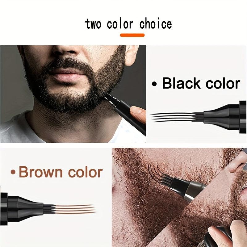 Beard Pencil Filler Meliza Waterproof Sweat Proof Long Lasting Natural Finish
