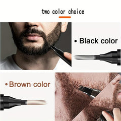 Beard Pencil Filler Meliza Waterproof Sweat Proof Long Lasting Natural Finish