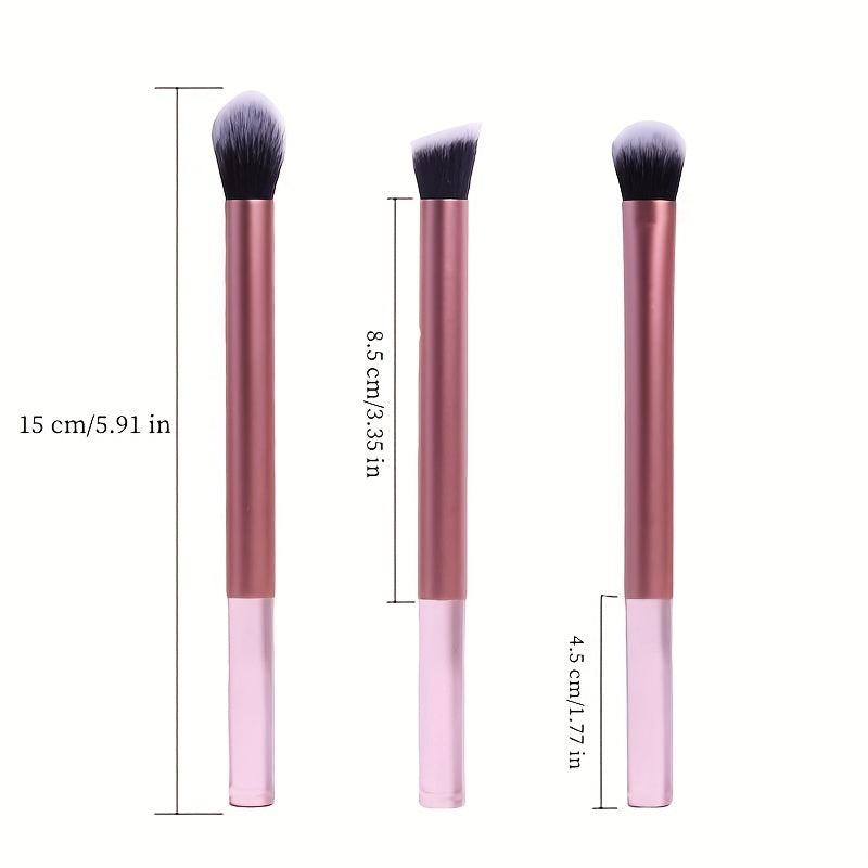 3pc Eye Shadow Brush Set for Makeup Beginners