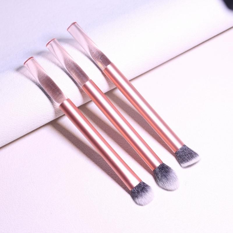 3pc Eye Shadow Brush Set for Makeup Beginners