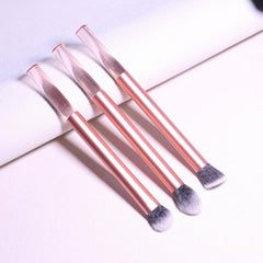 3pc Eye Shadow Brush Set for Makeup Beginners