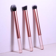 3pc Eye Shadow Brush Set for Makeup Beginners