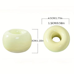 Ceramic Toothbrush Razor Holder Bathroom Vanity Organizer