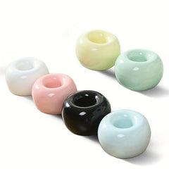 Ceramic Toothbrush Razor Holder Bathroom Vanity Organizer