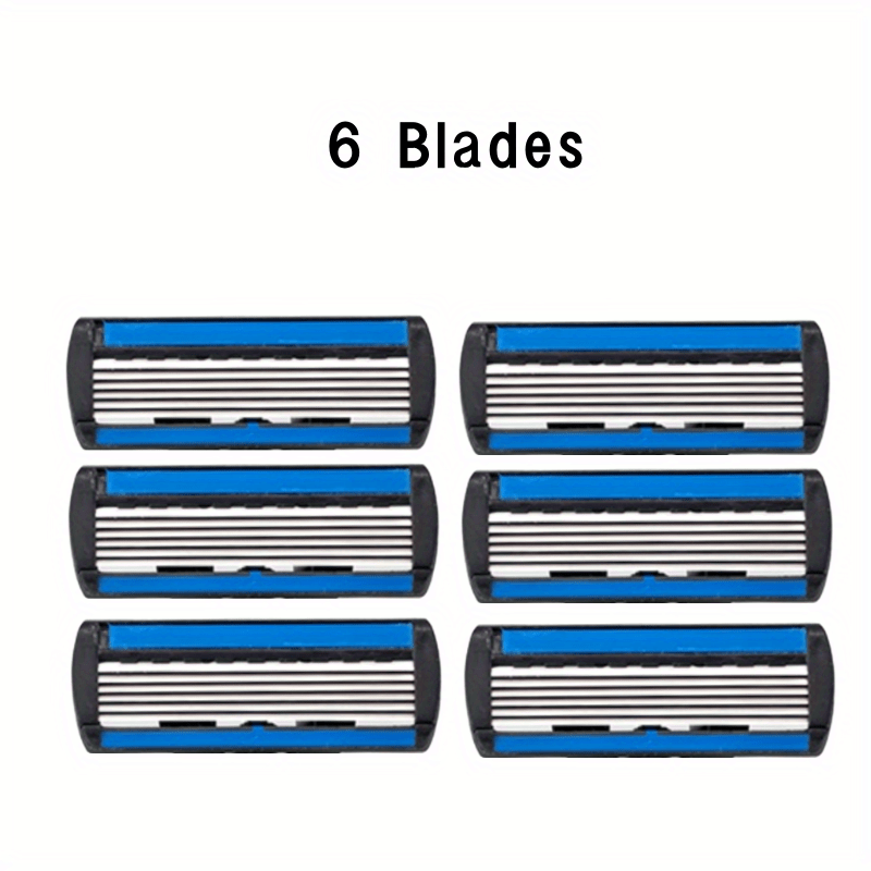 6-Layer Safety Razor Shaving Set with Stainless Steel Blades