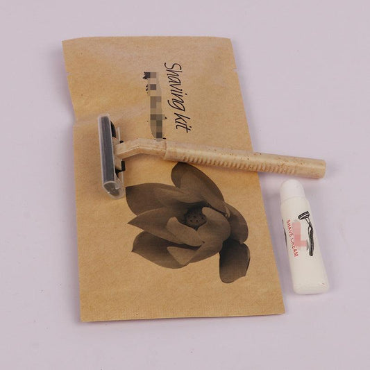 Disposable Razor Kit with Shave Cream - Twin Blade Razor