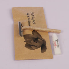 Disposable Razor Kit with Shave Cream - Twin Blade Razor