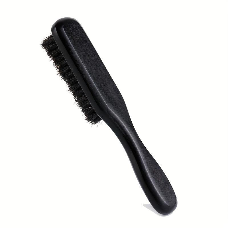 Bristles Beard Grooming Brush - Straightens & Promotes Beard Growth