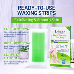 Waxing Strips: Smooth & Effective Wax for Legs, Underarms, Bikini