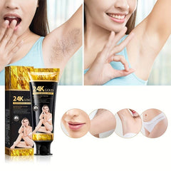 Gentle Hair Removal Cream for Sensitive Skin