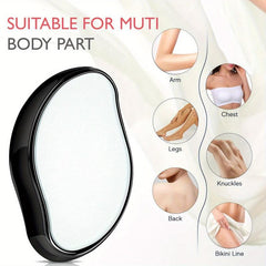 Crystal Hair Eraser for Women & Men - Reusable & Washable Portable Hair Remover