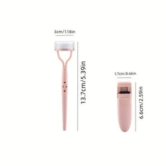 2-In-1 Eyelash Curler & Comb Set Beauty Makeup Tool
