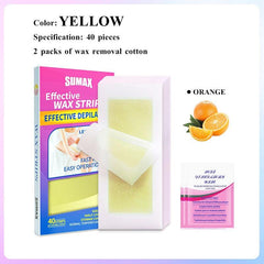 40 Hair Wax Removal Strips - Double Sided Paper - Hair Removal Beauty Tools