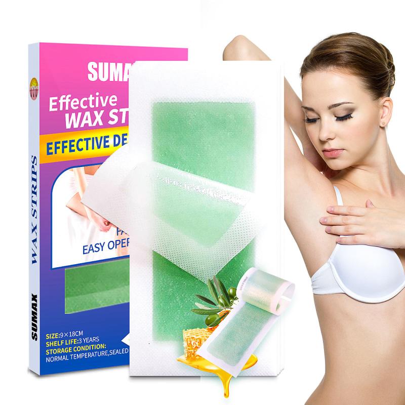 40 Hair Wax Removal Strips - Double Sided Paper - Hair Removal Beauty Tools