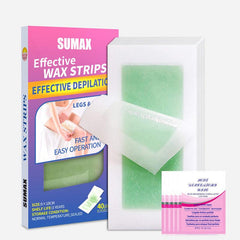 40 Hair Wax Removal Strips - Double Sided Paper - Hair Removal Beauty Tools