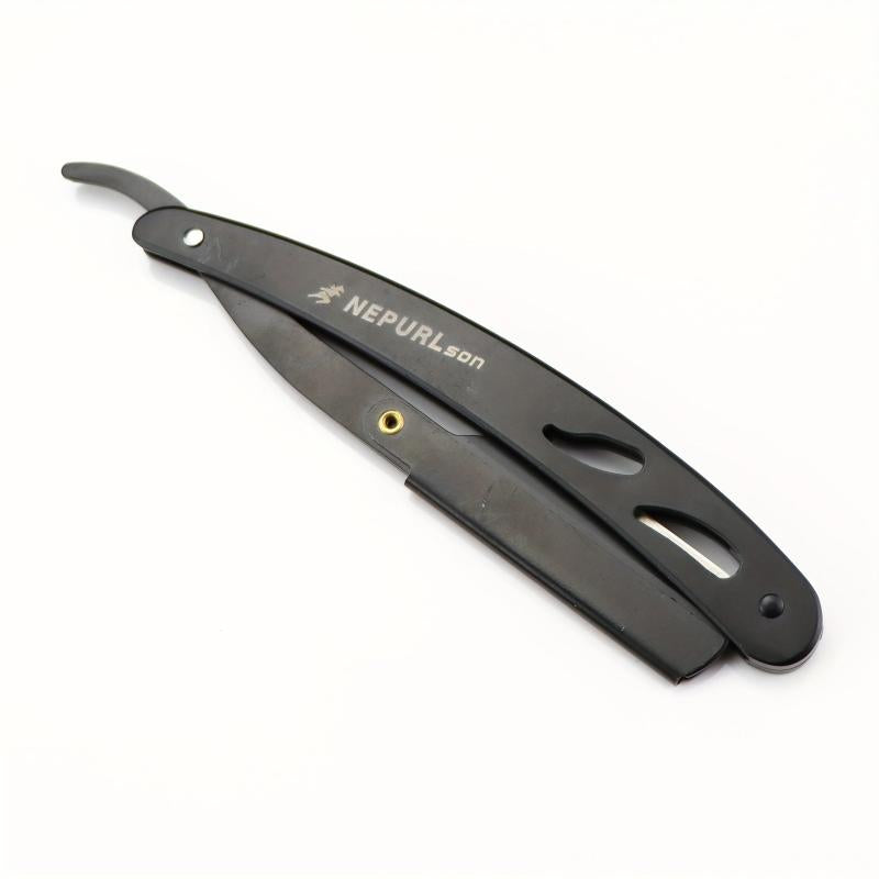 Professional Manual Straight Razor Folding Stainless Steel Facial Hair Removal