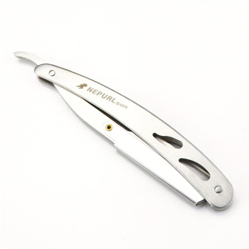 Professional Manual Straight Razor Folding Stainless Steel Facial Hair Removal