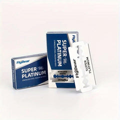 20pcs Men's Safety Razor Blades Stainless Steel Double Edge Shaving Blades