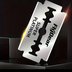 20pcs Men's Safety Razor Blades Stainless Steel Double Edge Shaving Blades