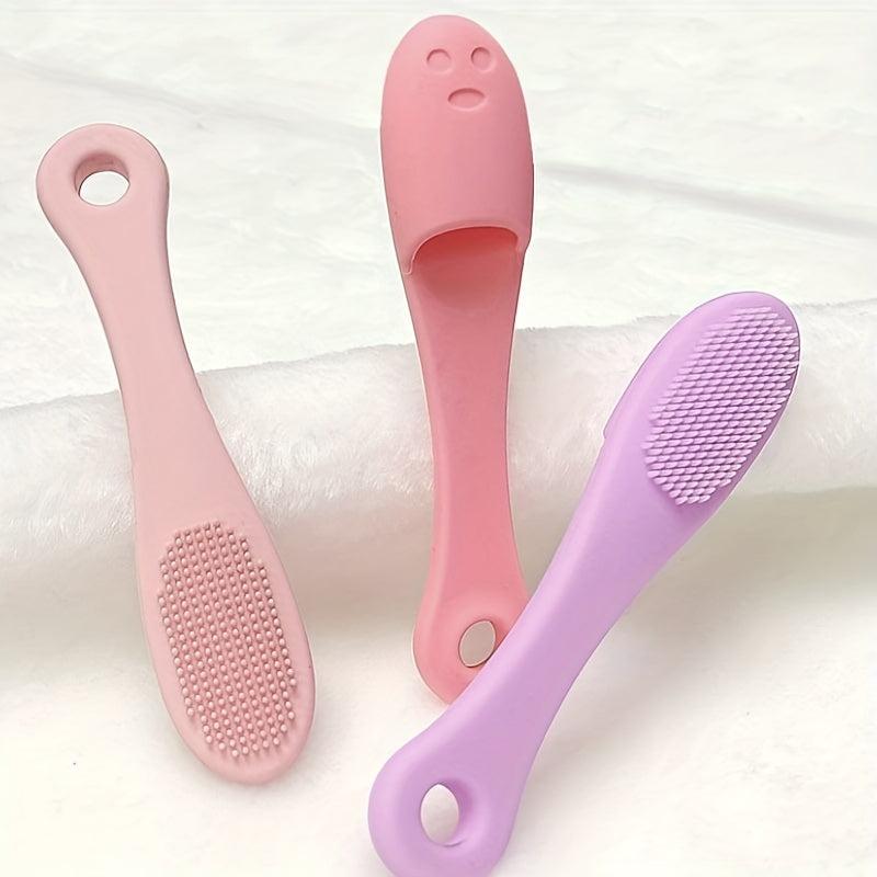 4pcs Blackhead Remover Brush Nose Pore Cleanser Massage Brush