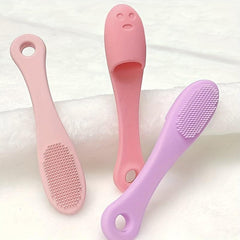 4pcs Blackhead Remover Brush Nose Pore Cleanser Massage Brush