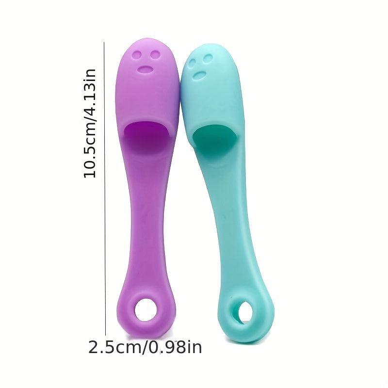 4pcs Blackhead Remover Brush Nose Pore Cleanser Massage Brush