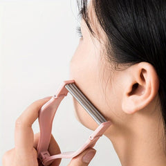Spring Facial Hair Removal Tool Mustache Pulling Sweat Hair Twisting Roller