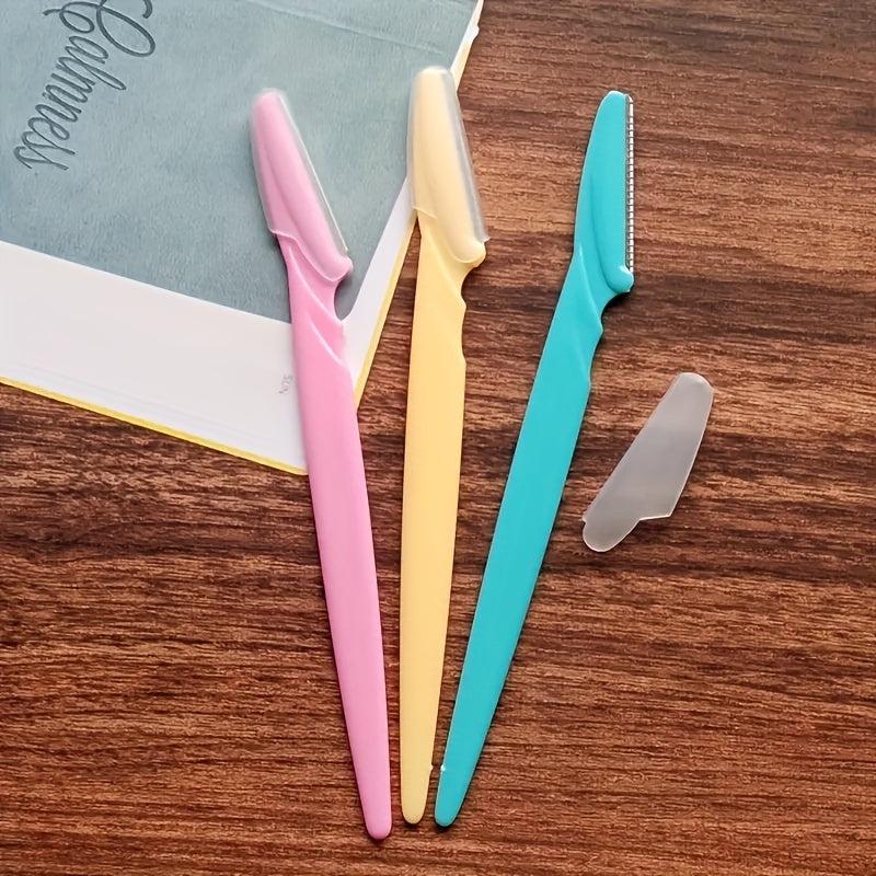 12 Pc Eyebrow Razor Set Exfoliating Tool for Women & Men
