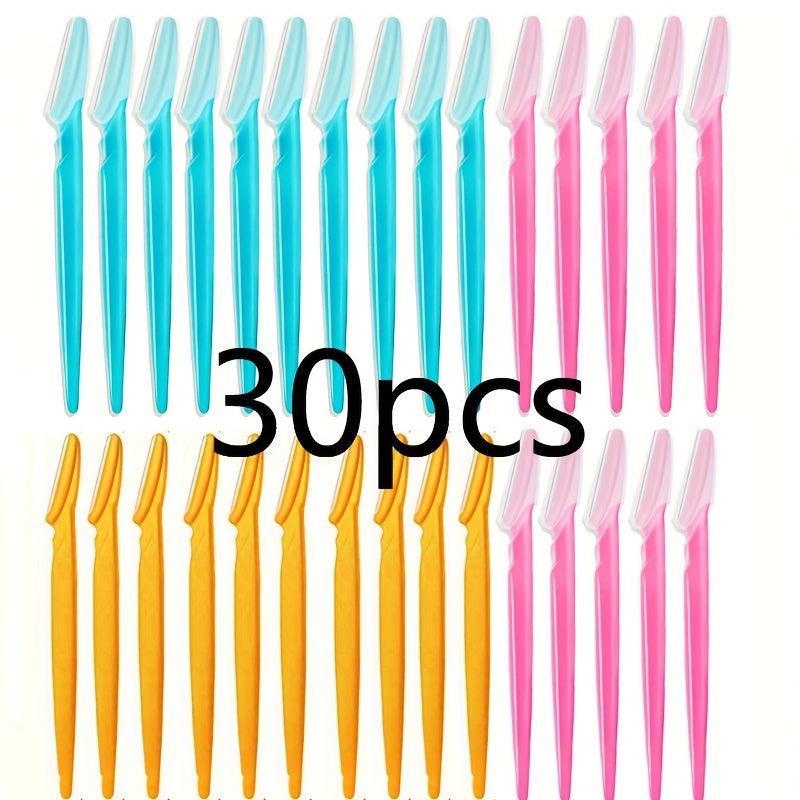 12 Pc Eyebrow Razor Set Exfoliating Tool for Women & Men