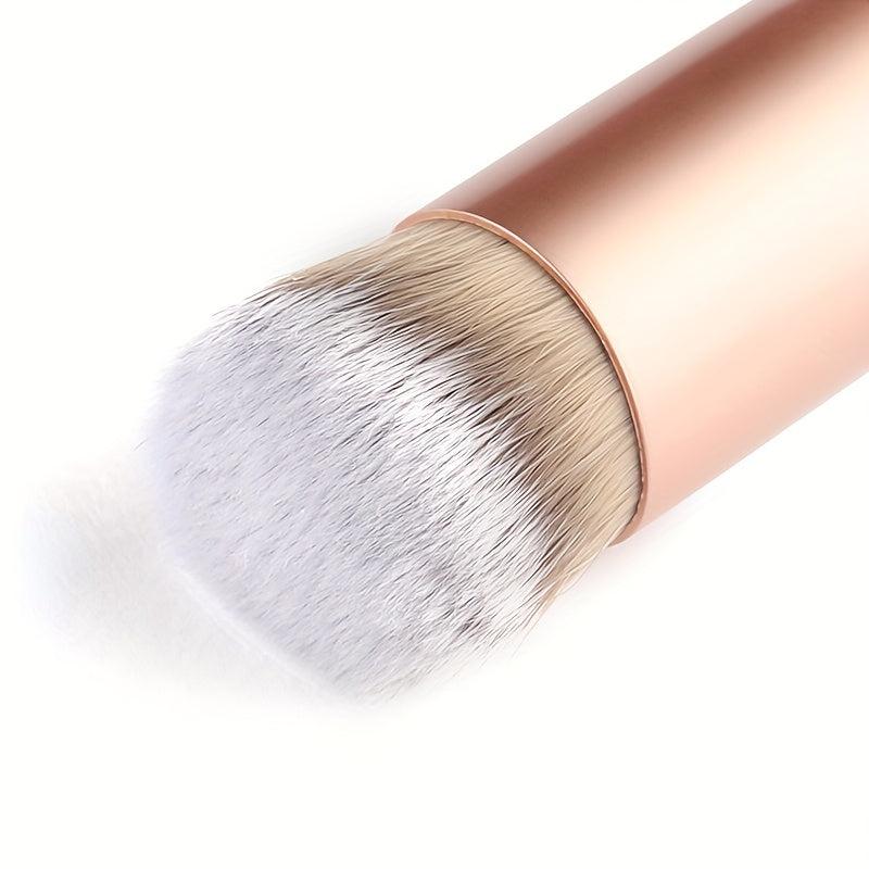 Angled Face Blush Bronzer Kabuki Brush for Contouring & Highlighting
