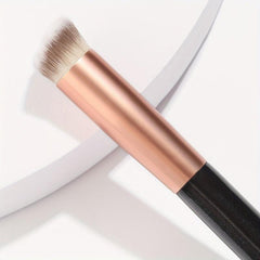 Angled Face Blush Bronzer Kabuki Brush for Contouring & Highlighting
