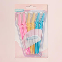 6-Pack Eyebrow Facial Razor for Women Face