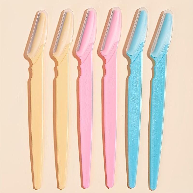 6-Pack Eyebrow Facial Razor for Women Face