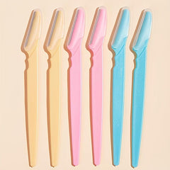 6-Pack Eyebrow Facial Razor for Women Face