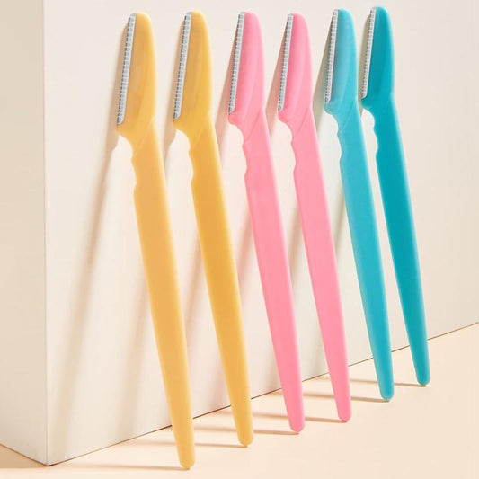 6-Pack Eyebrow Facial Razor for Women Face