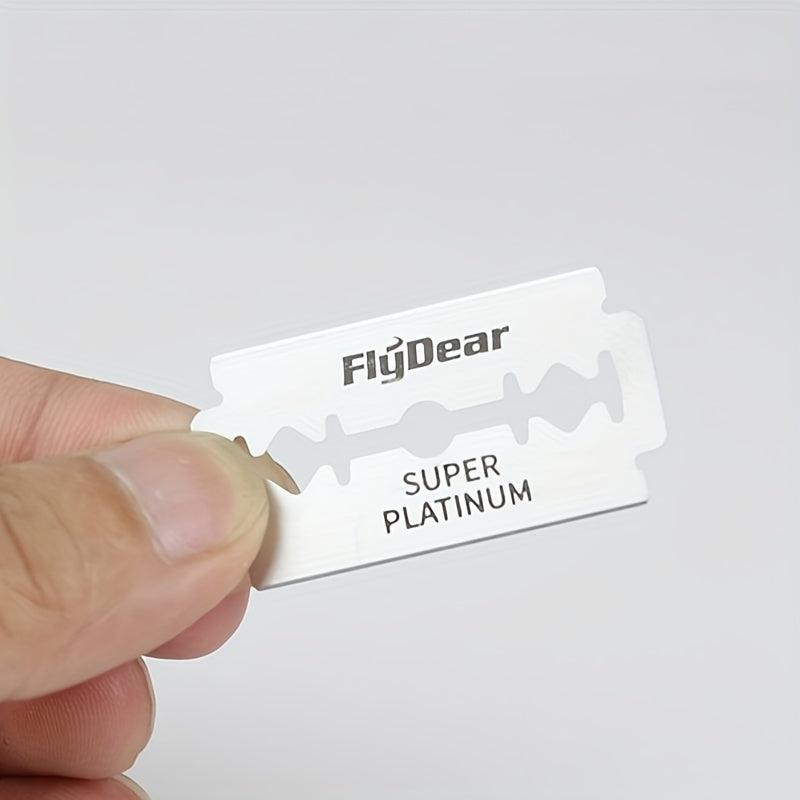 10 Double Edge Razor Blades Men's Safety Stainless Steel Shaving Blades