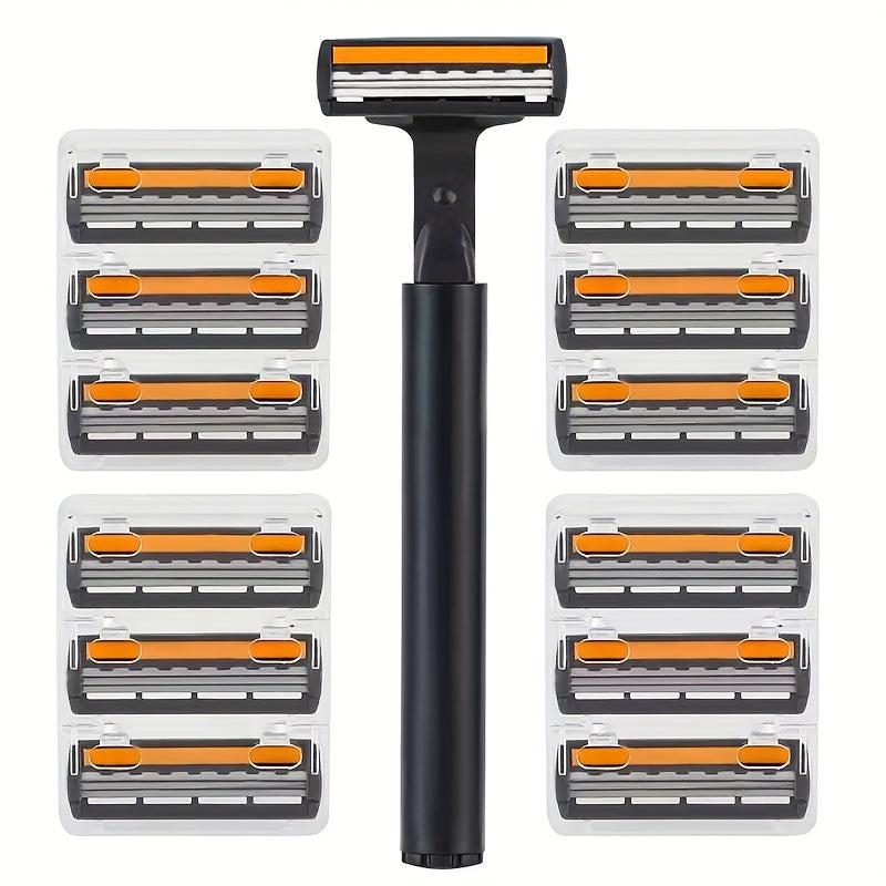 3-Layer Manual Safety Razor Classic Shaving Set