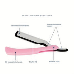 Barber Razor Holder Colorful Shaving Beard Tool Stainless Steel