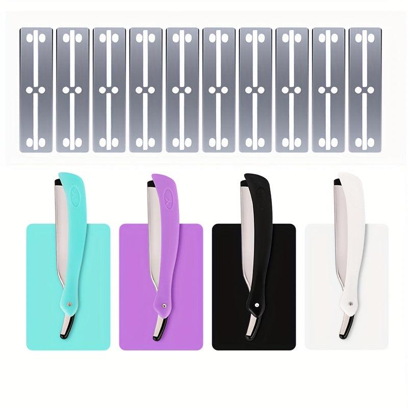 Barber Razor Holder Colorful Shaving Beard Tool Stainless Steel