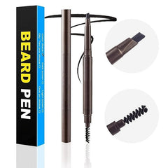 Men Beard Filling Pen Pencil Filler Facial Shaping Brown Coverage Enhancer