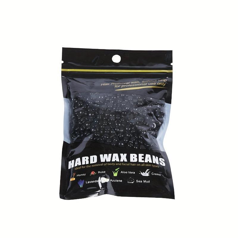 100g Hard Wax Hair Removal Beads - Painless Waxing for Face, Legs, Bikini