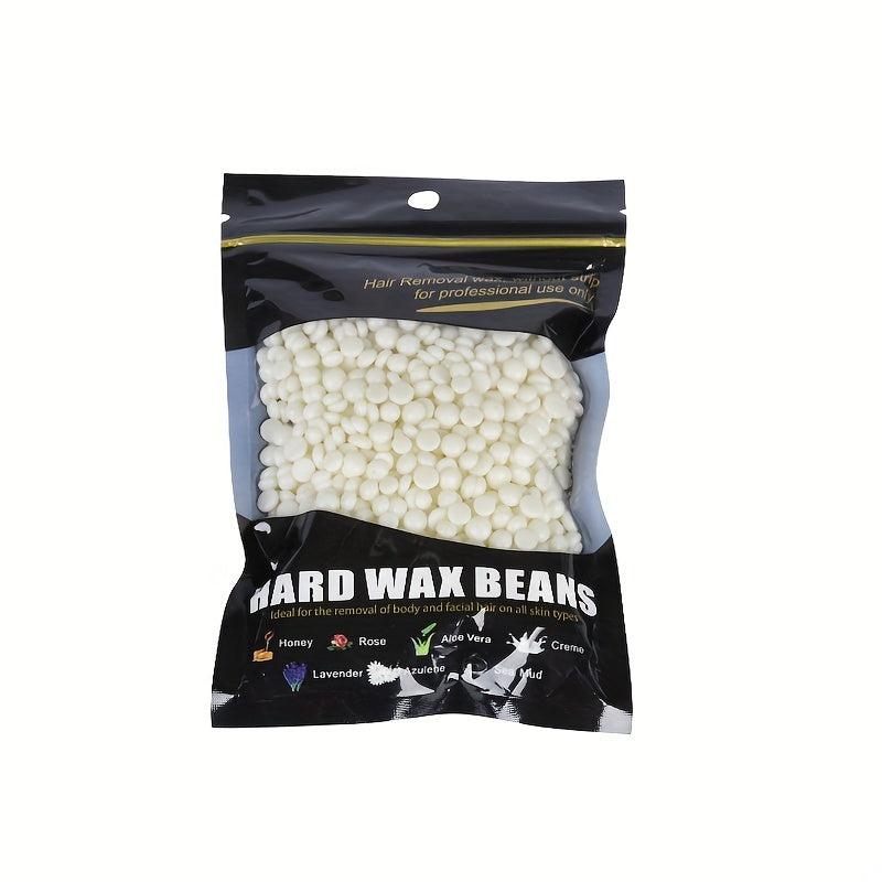 100g Hard Wax Hair Removal Beads - Painless Waxing for Face, Legs, Bikini