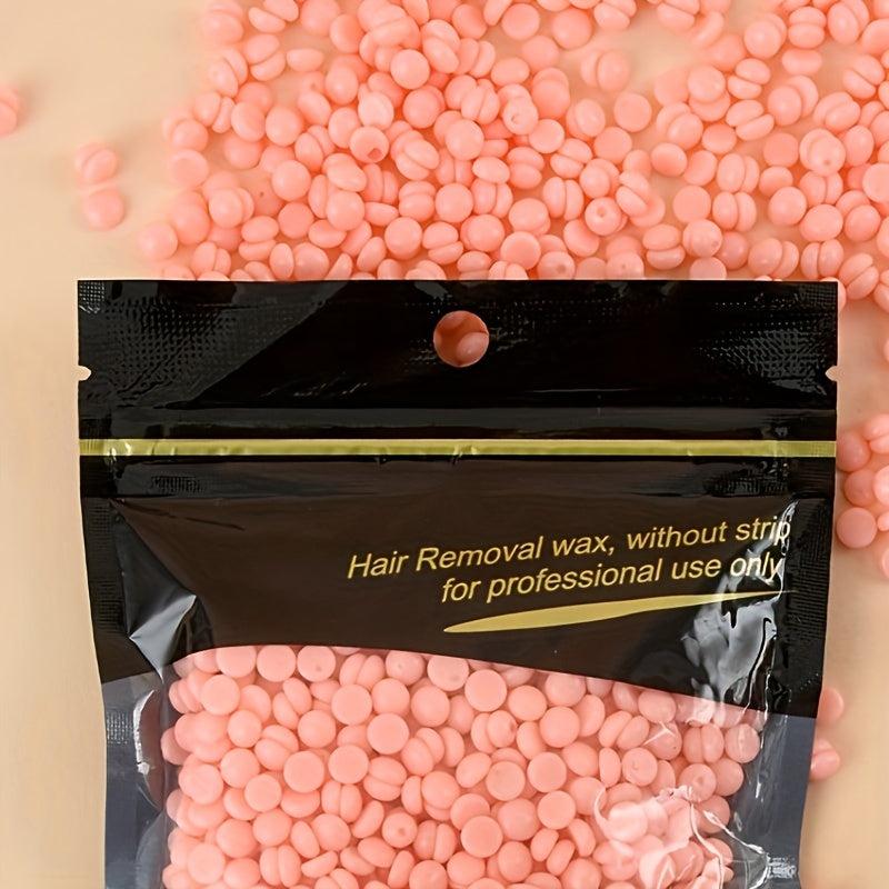 100g Hard Wax Hair Removal Beads - Painless Waxing for Face, Legs, Bikini