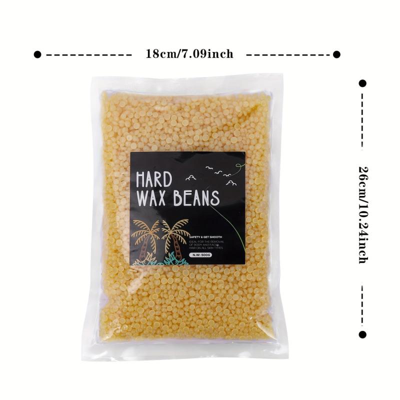 500g Hard Wax Beads Hair Removal Painless Coarse Hair Waxing