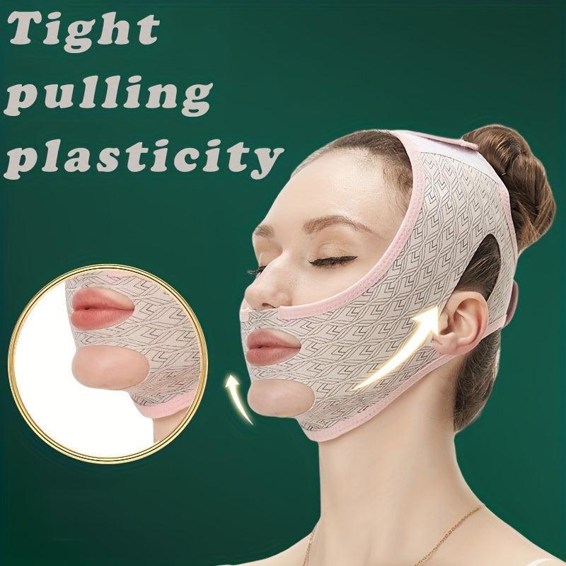 V Line Face Massage Strap Chin Neck Shaper Lift Up Mask